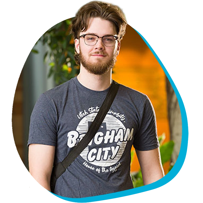 Student Caleb Berkley