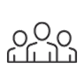 Group of people icon